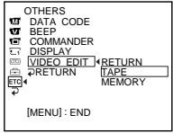 SONY DCR-TRV245E - Copie de scènes souhaitées uniquement - montage numérique de programme (sur cassette) - 2