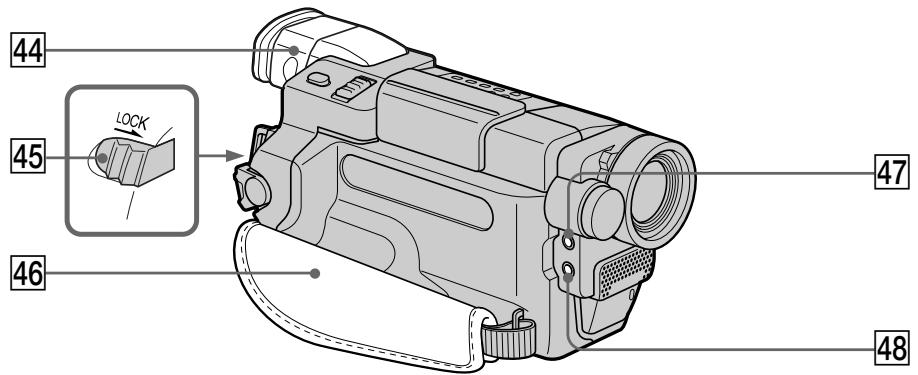 SONY DCR-TRV245E - Fixation du capuchon d'objectif - 4