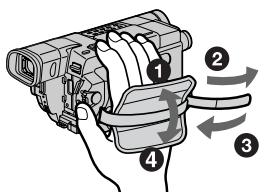 SONY DCR-TRV245E - Fixation du capuchon d'objectif - 5