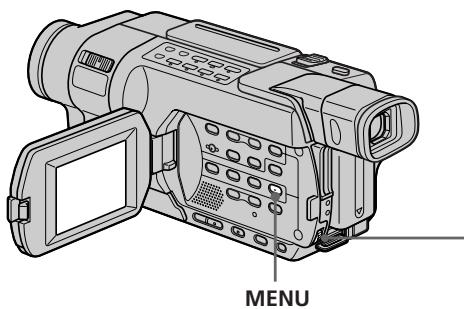 SONY DCR-TRV245E - Réglage de la luminosité de l'écran LCD - 1