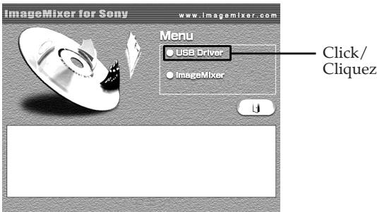 SONY DCR-TRV245E - Installation du pilote USB - 1