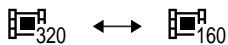 SONY DCR-TRV245E - Selecting the moving picture size - 1
