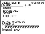 SONY DCR-TRV245E - Copie de scènes souhaitées uniquement - montage numérique de programme (sur cassette) - 7
