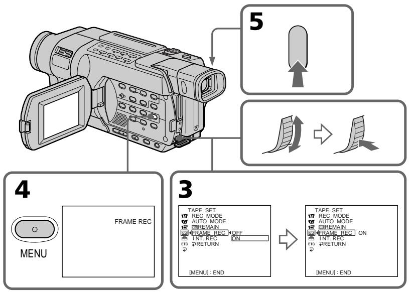 SONY DCR-TRV245E - Enregistrement image par image - enregistrement image par image - 1