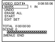SONY DCR-TRV245E - Copie de scènes souhaitées uniquement - montage numérique de programme (sur cassette) - 4