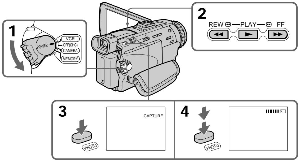 SONY DCR-TRV30E - Перед выполнением операции - 1