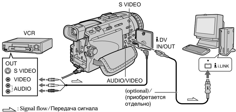 SONY DCR-TRV30E - Перед выполнением операции - 1