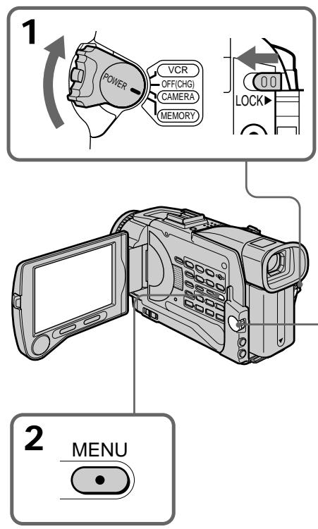 SONY DCR-TRV30E - Выбор размера изображения - 3