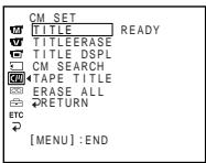 SONY DCR-TRV30E - Стирание титра - 5