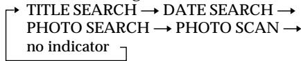 SONY DCR-TRV30E - To stop searching - 1
