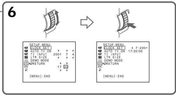 SONY DCR-TRV30E - Step 2 Setting the date and time - 1
