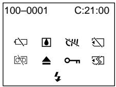 SONY DCR-TRV30E - Warning indicators - 1