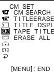 SONY DCR-TRV8E - Стирание титра - 1