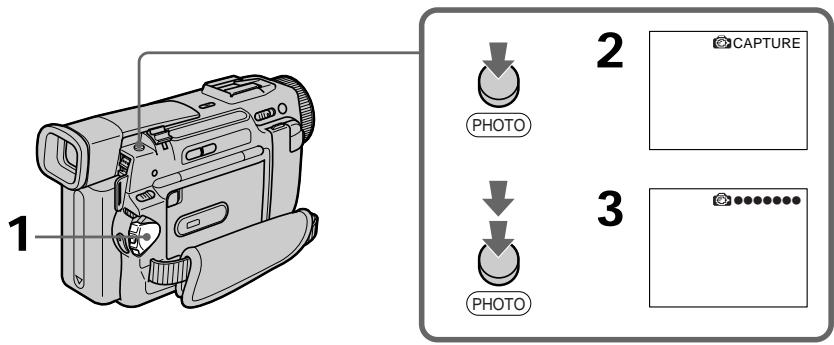 1 PHOTO 2 CAPTURE PHOTO 3