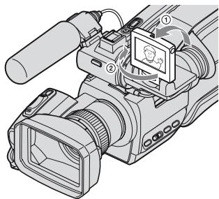 SONY HVR-HD1000U - Enregistrement en mode miroir - 1