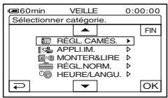 SONY HVR-HD1000U - Ajout d'une option de menu - 1