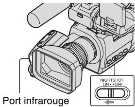 SONY HVR-HD1000U - Enregistrement dans des endroits sombres (NightShot) - 1