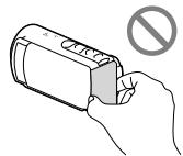 SONY HDR-CX190E, HDR-CX200, HDR-CX220 E, HDR-CX320 E - Betrieb und Pflege - 2