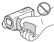SONY HDR-CX190E, HDR-CX200, HDR-CX220 E, HDR-CX320 E - Remarques sur l'utilisation et l'entretien - 1