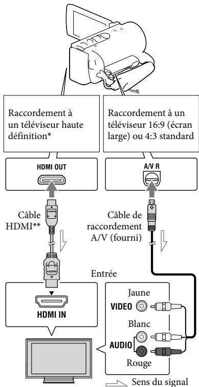 SONY HDR-CX190E, HDR-CX200, HDR-CX220 E, HDR-CX320 E - Pour lire une Sélection film - 1