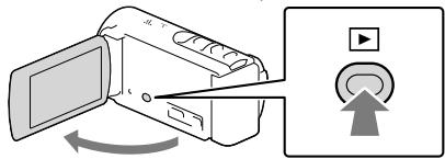 SONY HDR-CX190E, HDR-CX200, HDR-CX220 E, HDR-CX320 E - Afspelen - 1
