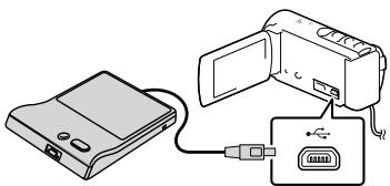 SONY HDR-CX190E, HDR-CX200, HDR-CX220 E, HDR-CX320 E - Creation d'un disque avec DVDirect Express - 1