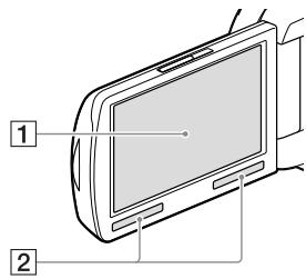 SONY HDR-PJ650E - Součásti a ovládací prvky - 2