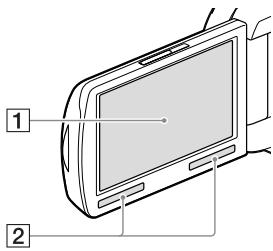 SONY HDR-PJ650E - Εξαρτήματα και χειριστήρια - 2