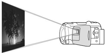 SONY HDR-PJ650E - A beépített kivetítő használata - 1