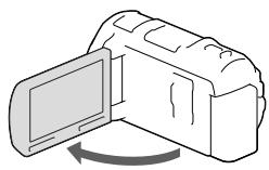 SONY HDR-PJ650VE - Włączanie zasilania iustawianie daty i godziny - 1