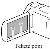 SONY HDR-PJ650VE - Az LCD-panel és a kereső - 1