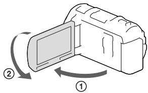 SONY HDR-PJ650VE - Wyświetlienie informaci na ekranie LCD - 3