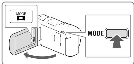 SONY HDR-PJ660E - Nacisnąć lekko przycisk PHOTO, aby ustawić ostrość, po czym nacisnąć go do oporu. - 1