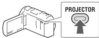 SONY HDR-PJ660VE - Korzystanie z wbudowanego projektora - 2