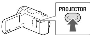 SONY HDR-PJ660VE - Použití vestavěného projektoru - 2