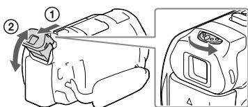 SONY HDR-PJ660VE - Při nahrávání pouze pomocí hledáčku - 1