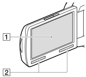SONY HDR-PJ660VE - Součásti a ovládací prvky - 2