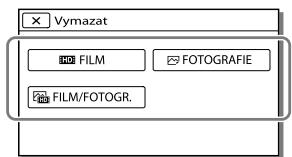 SONY HDR-PJ660VE - Mazání videoklipů a fotografií - 1