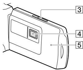 SONY HDR-PJ660VE - Součásti a ovládací prvky - 3
