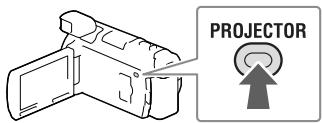 SONY HDR-PJ790VE - Korzystanie zwbudowanego projektora - 2