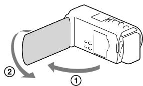 SONY HDR-TD30E - Nagrywanie w trybie lustrzanym - 1