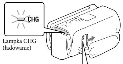 SONY HDR-TD30E - Ładowanie akumulatora - 2