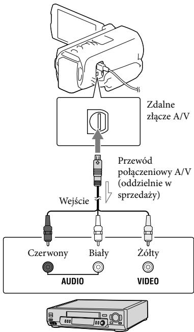 SONY HDR-TD30E - Włożyć nośnik zapisu do urządzenia nagrywającego (nagrywarki płyt itp.). - 1