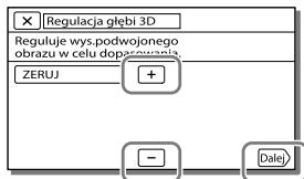 SONY HDR-TD30E - Regulacja głębi w trakcie odtwarzania - 1