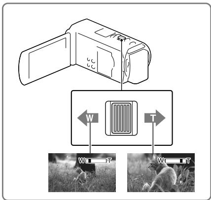 SONY HDR-TD30E - Praca z zoomem - 1