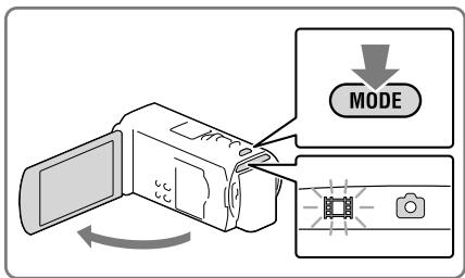 SONY HDR-TD30E - Nagrywanie filmów - 1