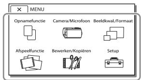 SONY PJ320 - Selecteer een categorie. - 1