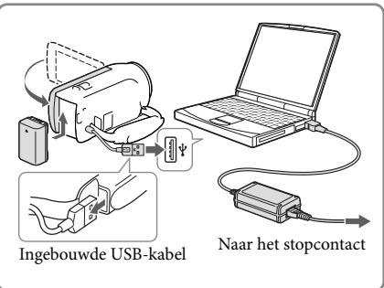 SONY PJ320 - De accu opladen met uw computer - 1