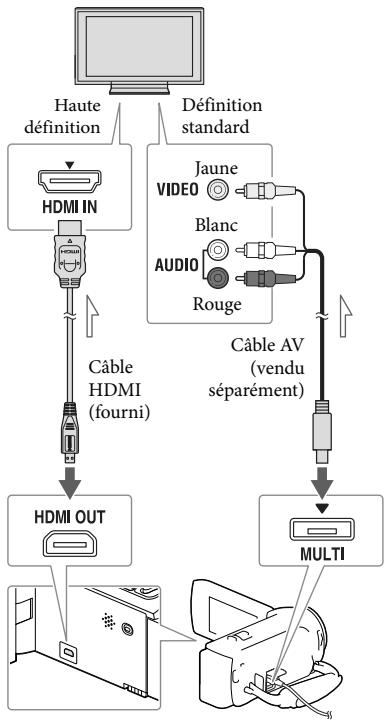 SONY PJ650 - Lecture d'images sur un téléviseur - 1