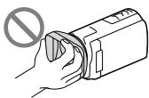 SONY HDR-PJ260 - Remarques sur l'utilisation et l'entretien - 2